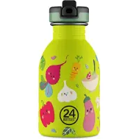 24Bottles Urban Bottle – Veggie Friends – Lime – 250 ml