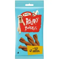 Frolic 18x6kpl Rodeo Twistos kana koiran herkut