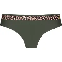 LASCANA Bikinihousut ruskea / khaki / musta