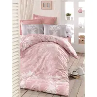 L'essentiel Maison vuodevaatesarja Madam Lili Pink, 160 x 220 cm, 3-osainen