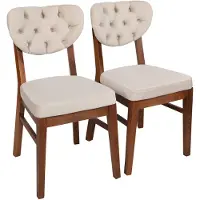 Skye Decor 2 ruokapöydän tuolin setti Elma 701