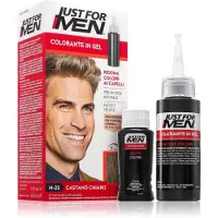 Just for men Color Kit sävyttävä hiusväri miehille sävy H-25 Light Brown 1 kpl