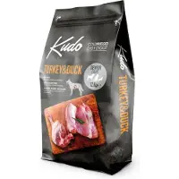 Kudo Turkey & Duck Senior Kevyt kylmäpuristettu koiranruoka 12kg