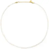 Mockberg Pearl kullattu kaulakoru 45cm MB1622