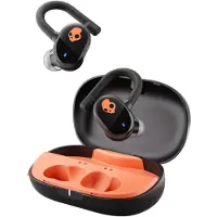 Skullcandy Push Play Active -langattomat nappikuulokkeet, musta/oranssi