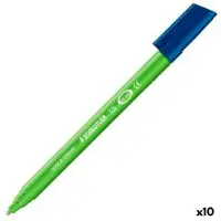Staedtler Fibre-tip pen Noris.10 pcs light green