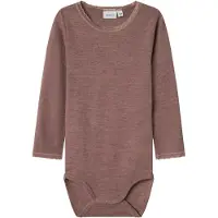 Name it Nmfwang Wool Needle Ls Body Solid - Pink - 92