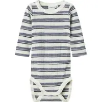 Name it Nbmwang Wool Needle Ls Body Noos - Grey - 56