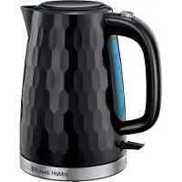 Russell Hobbs Honeycomb -vedenkeitin, 1,7 l, 2400 W, musta