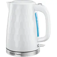 Russell Hobbs Honeycomb -vedenkeitin, 1,7 l, 2400 W, valkoinen