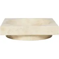 Ferm Living , Hew Low Centrepiece - Travertine