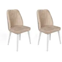 Hannah Home Tuolisarja (2 osaa), , beige/valkoinen