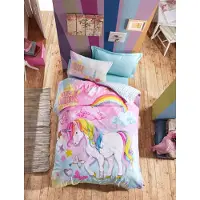 L'essentiel Maison Lasten vuodevaatteet Unicorn, 160x220, 3-osainen
