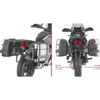 Givi Moto Guzzi Stelvio 2024 One-fit Monokey Plo8208mk Sivulaukkujen Asennus