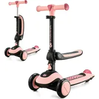 Kinderkraft Halley Potkulauta, Rose Pink