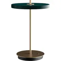 UMAGE Led pöytävalaisin Asteria Move, himmennettävä, Messinki/kulta, Olohuone/ruokailutila, Metalli, Design