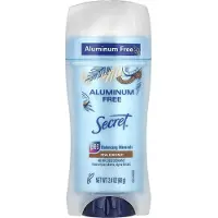 Secret , Alumiini vapaata deodoranttia, Todellinen Kookos, 2,4 oz (68 g)