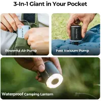 Usorteret Tiny Pump 2X ilma-alustan pumppu