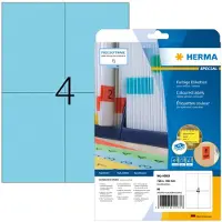 Herma 4563, Sininen, Suorakulmio, A4, Universaali, Matta, Laser/Inkjet