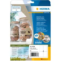 Herma 10756, Ruskea, Suorakulmio, Kiinteä, 105 x 148 mm, A4, Paperi