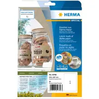 Herma 10758, Ruskea, Suorakulmio, Kiinteä, 210 x 297 mm, A4, Universaali