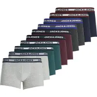 Jack & Jones Solid Boxerit 10 Yksiköt