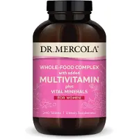 Dr. Mercola , Kokonaisruoka Kompleksi lisäaineineen, Naisten Käyttöön, 240 Tablettia