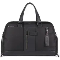 Piquadro Brief Viikonloppukassi 48 cm Musta