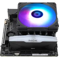 Thermalright AXP120-X67, 120 mm ARGB -matalaprofiilinen prosessorijäähdytin, musta