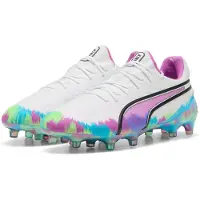 Puma King Ultimate Fg/ag Brilliance - Valkoinen/sininen/puhdas Magenta/fizzy Apple Nainen Limited Edition, koko 37