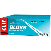 Clif Tropical Punch Energie Gummibärchen Box 60g 18 Einheiten