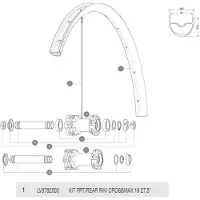 Mavic Crossmax 19 Vanteet