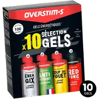 Overstims Selection Schachtel Mit Energiegelen Verschiedene Geschmacksrichtungen 34g 10 Einheiten