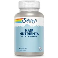 Solaray Rients Hair Kapselit Pähkinä 120 Yksiköt