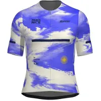 Santini Paris-nice 2025 Kurzarm-radtrikot
