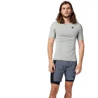 FOX Flexair Ascent -lyhythihainen pyöräilypaita Vintage Grey miehet