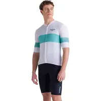 Santini Bianchi Milano Race 2025 Kurzarm-radtrikot