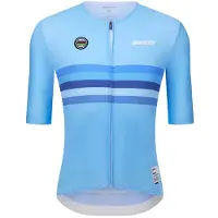 Santini Uci World Champion Belgium 2025 Lyhythihainen Pyöräilypaita