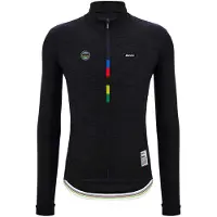 Santini Uci World Champion Mondo 2025 Langarm-trikot
