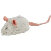 Trixie - Active Mouse Hunting Instinct - Harmaa kissan lelu 8 cm - Kissat - Kissan lelut ja kissan huiskat - Leluhiiret