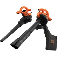 Black & Decker 3-in-1 lehtipuhallin, lehti-imuri ja silppuri BEBLV260