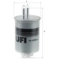 Ufi Polttoainesuodatin 24.JCB.02