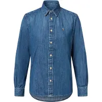 Ralph Lauren Slim Fit Denim Shirt - Blue - 34