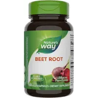 Nature'S Way , Punajuurenjuuri, 100 Vegan Pilliä (0,5 g per Pilli)