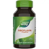 Nature'S Way , Riboflavin Vitamin B2, 400 mg, 30 Tabletteja