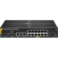 HP Aruba 6000 12G Class4 PoE 2G/2SFP 139W Switch, PoE+ -kytkin, musta
