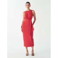 Willa Mekko 'ALEDA MIDI DRESS' koralli