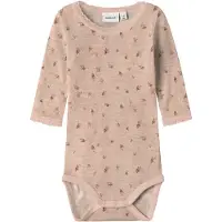 Name it Nbfwang Wool Needle Ls Body Noos - Pink - 50