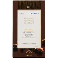 Korres Argan Oil kestohiusväri sisältää arganöljyä sävy 6.0 Dark Blonde 50 ml