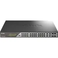 D-Link – 28-Port Gigabit Ethernet PoE++ Surveillance Switches (DSS-200G-28MPP/E)